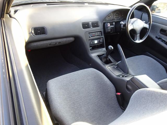 １８０ＳＸ タイプＩＩ　ワンオーナー　５ＭＴ　ＥＴＣ　純正１５インチＡＷ　日産純正ＣＤオーディオ　社外コアキシャルスピーカー　ＥＴＣ　ノンスモークＢＯＸ　リアスポイラーレス　記録簿　希少ＣＡ１８エンジン！　タイベル交換（22枚目）