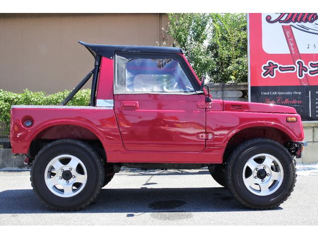 スズキ ジムニー ツーストエンジン ２インチリフトアップ チャンバー 社外ステアリング ｆｒｐトップ ロールバー ｊａ１１用アルミ 0万円 昭和56年 1981年 新潟県 中古車 価格 Com