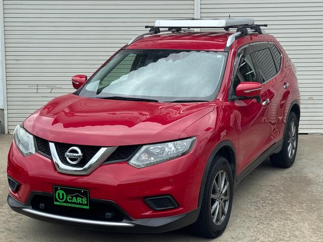 エクストレイル 20X エマージェンシーブレーキパッケージ 4WD リアモニター フルセグ バックカメラ シートヒーター エアコン送風付きカップホルダー HDDナビ Bluetooth ETC ルーフレール アイドリングストップ レベライザー デュアルエアコン(6枚目)