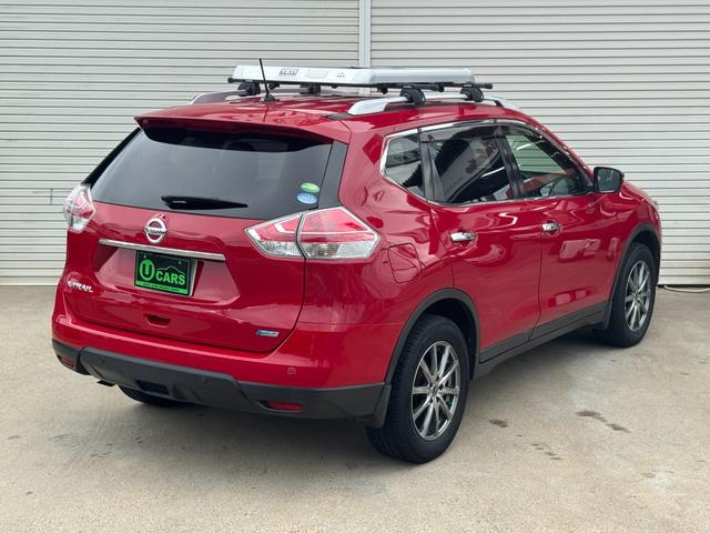 エクストレイル 20X エマージェンシーブレーキパッケージ 4WD リアモニター フルセグ バックカメラ シートヒーター エアコン送風付きカップホルダー HDDナビ Bluetooth ETC ルーフレール アイドリングストップ レベライザー デュアルエアコン(9枚目)