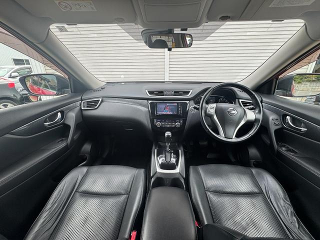 エクストレイル 20X エマージェンシーブレーキパッケージ 4WD リアモニター フルセグ バックカメラ シートヒーター エアコン送風付きカップホルダー HDDナビ Bluetooth ETC ルーフレール アイドリングストップ レベライザー デュアルエアコン(20枚目)