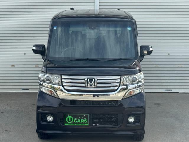 N-BOXカスタム G SSパッケージ Bluetooth バックカメラ ETC HID   スマートキー スペアキー 運転席・助手席シートヒーター 両側オートスライドドア ワンセグ ナビ(5枚目)
