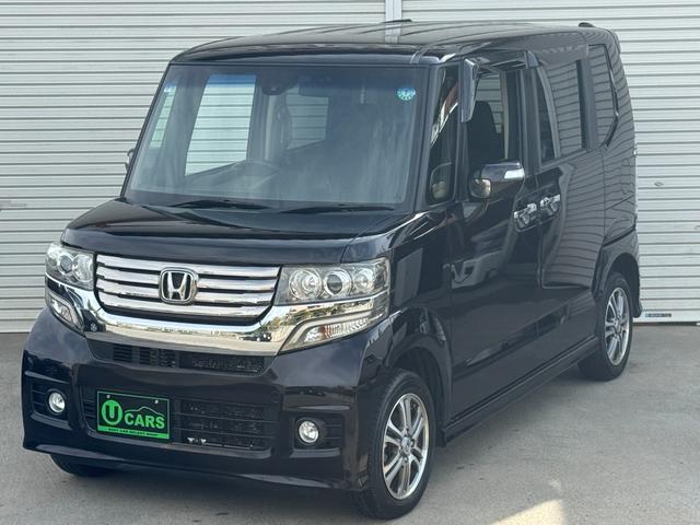 N-BOXカスタム G SSパッケージ Bluetooth バックカメラ ETC HID   スマートキー スペアキー 運転席・助手席シートヒーター 両側オートスライドドア ワンセグ ナビ(7枚目)
