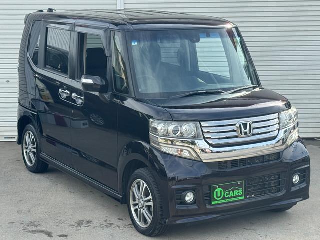 N-BOXカスタム G SSパッケージ Bluetooth バックカメラ ETC HID   スマートキー スペアキー 運転席・助手席シートヒーター 両側オートスライドドア ワンセグ ナビ(8枚目)