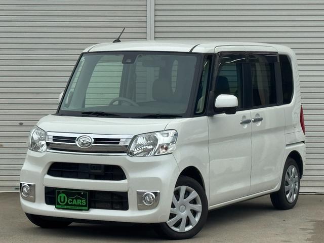 タント Xターボ SAII 4WD ターボ ナビ TV 片側パワースライドドア 記録簿 スマートキー レベライザー 衝突被害軽減ブレーキ キーレス電動ミラー フルセグ SDメモリーミュージック DVD 横スベリ防止(2枚目)
