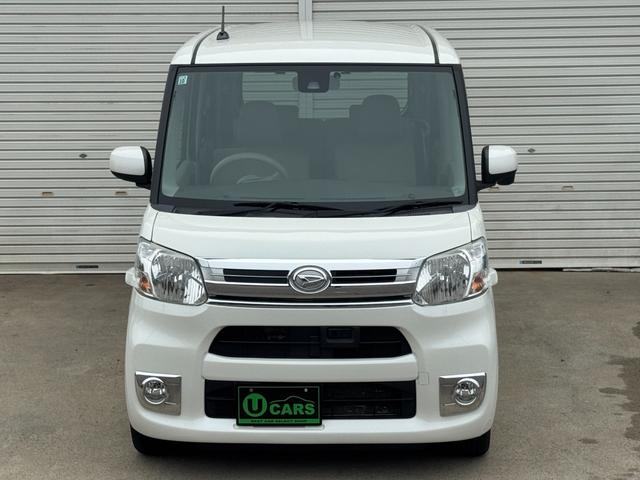 タント Xターボ SAII 4WD ターボ ナビ TV 片側パワースライドドア 記録簿 スマートキー レベライザー 衝突被害軽減ブレーキ キーレス電動ミラー フルセグ SDメモリーミュージック DVD 横スベリ防止(5枚目)