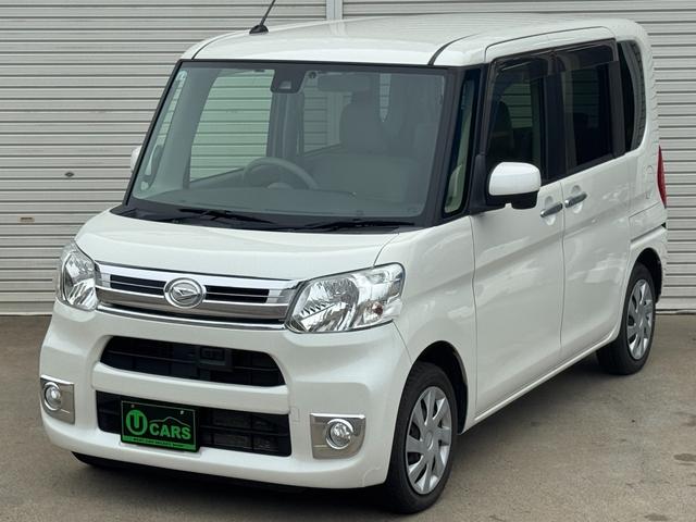 タント Xターボ SAII 4WD ターボ ナビ TV 片側パワースライドドア 記録簿 スマートキー レベライザー 衝突被害軽減ブレーキ キーレス電動ミラー フルセグ SDメモリーミュージック DVD 横スベリ防止(7枚目)