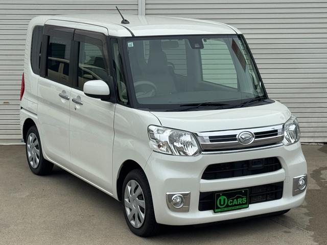 タント Xターボ SAII 4WD ターボ ナビ TV 片側パワースライドドア 記録簿 スマートキー レベライザー 衝突被害軽減ブレーキ キーレス電動ミラー フルセグ SDメモリーミュージック DVD 横スベリ防止(8枚目)