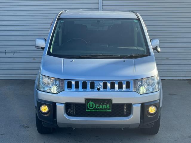 デリカＤ：５ エクシードＩＩ　関東仕入　４ＷＤ左側オートスライド　ＥＴＣ（ビルトイン）　クルコン　フルセグ　ＨＤＤナビ　ラリアートサスペンションキット（スポーツサスペンション）　スマートキー　バックカメラ　　サイド・フロントカメラ（5枚目）