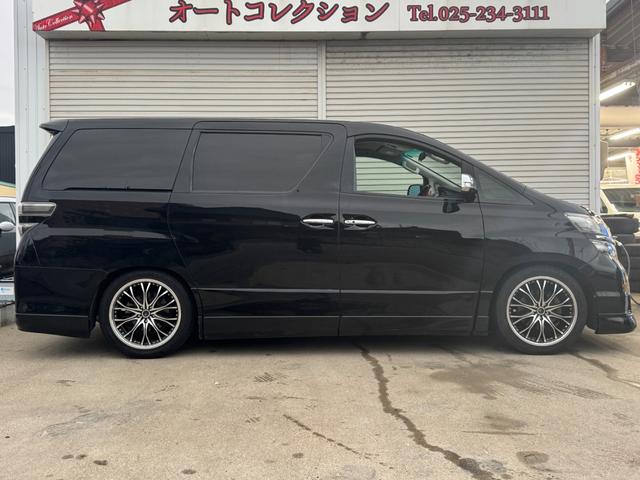 ヴェルファイア 2.4Z フリップダウンモニター フルセグ バランスシャフト交換 19インチアルミ ETC HDDナビ バックモニター(4枚目)