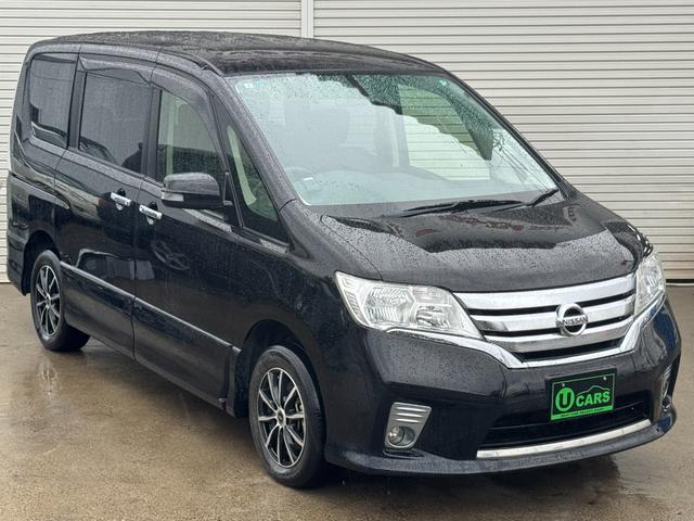 セレナ ハイウェイスター　Ｖセレクション　４ＷＤ　クルーズコントロール　社外ナビ　フルセグＴＶ　プッシュスタート　純正エンジンスターター　両側パワースライドドア　ＥＴＣ　Ｂｌｕｅｔｏｏｔｈ（8枚目）