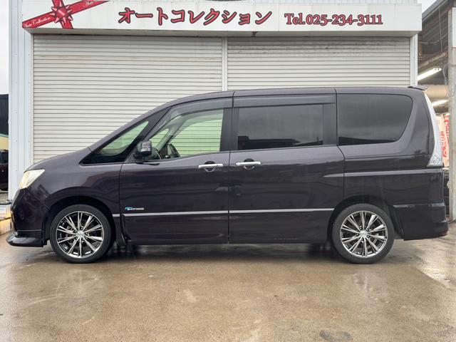 セレナ ハイウェイスター　Ｓ－ハイブリッド　エアロモード　関東仕入　両側パワースライドドア　社外フリップダウンモニター　フルセグ　バックカメラ　Ｂｌｕｅｔｏｏｔｈ　クルーズコントロール　ＥＴＣ　　プッシュスタート　スマートキー　スペアキー（5枚目）