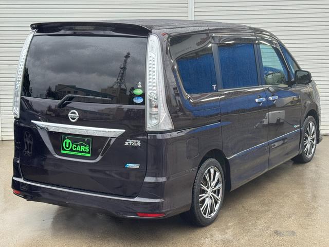 セレナ ハイウェイスター　Ｓ－ハイブリッド　エアロモード　関東仕入　両側パワースライドドア　社外フリップダウンモニター　フルセグ　バックカメラ　Ｂｌｕｅｔｏｏｔｈ　クルーズコントロール　ＥＴＣ　　プッシュスタート　スマートキー　スペアキー（10枚目）