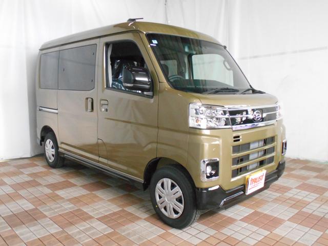 アトレー ＲＳ　届出済未使用車　４ＷＤ　ターボ　スマートアシスト　クルーズコントロール　両側パワースライドドア　ＬＥＤヘッドライト　ＬＥＤフォグ　スマートキー２個　プッシュスタート　オーバーヘッドコンソール（2枚目）