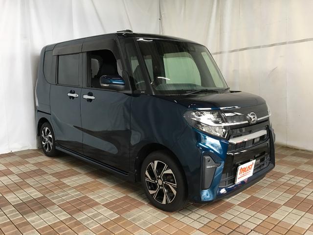 タント カスタムＸ　バックカメラ　ハーフレザー　純正９インチナビ　フルセグ　ＤＶＤ再生　ＢＴオーディオ　ナビ連動ドラレコ　両側パワースライドドア　ロングスライドシート　スマートキー２個　ステアスイッチ　ＬＥＤヘッドライト（2枚目）