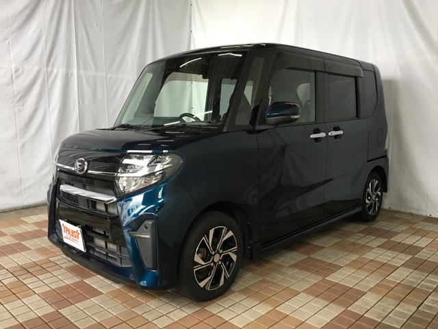 タント カスタムＸ　バックカメラ　ハーフレザー　純正９インチナビ　フルセグ　ＤＶＤ再生　ＢＴオーディオ　ナビ連動ドラレコ　両側パワースライドドア　ロングスライドシート　スマートキー２個　ステアスイッチ　ＬＥＤヘッドライト（4枚目）