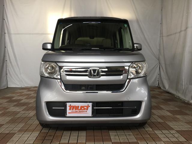 Ｎ－ＢＯＸ Ｌ　ホンダセンシング　シートヒーター　ＬＥＤヘッド　オートライト　ナビ　ＢＴオーディオ　ＵＳＢ　ＥＴＣ　バックカメラ　ステアリングスイッチ　左パワスラ　サンシェード　シートバックテーブル　スマートキー（3枚目）