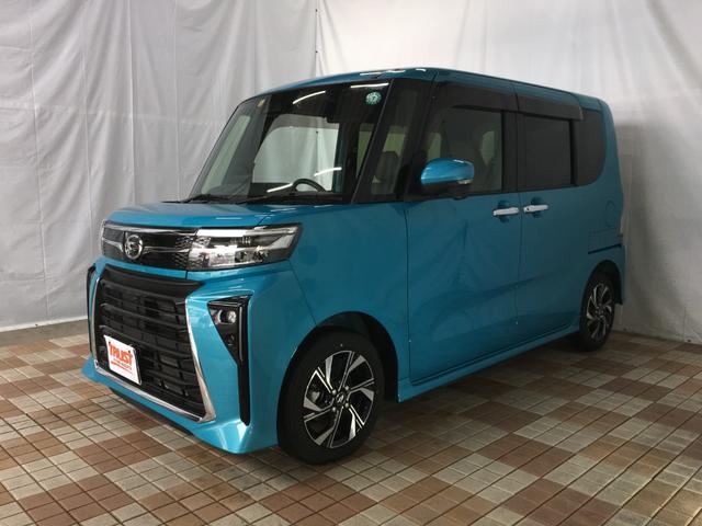 タント カスタムX スマートアシスト 両側パワースライドドア LEDヘッドライト LEDフォグランプ スマートキー2個 ハーフレザーシート 前席シートヒーター 電動パーキング オートブレーキホールド 後席サンシェード(3枚目)