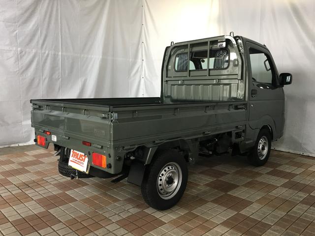 キャリイトラック KCエアコン・パワステ農繁仕様 届出済未使用車 4WD AMFMラジオ レーダーブレーキサポート レーンアシスト コーナーセンサー キーレス スペアキー パワーウインドウ エコアイドル(4枚目)
