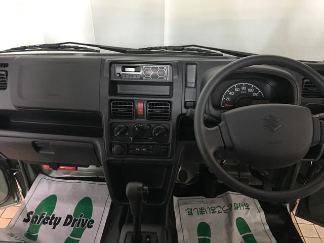 キャリイトラック KCエアコン・パワステ農繁仕様 届出済未使用車 4WD AMFMラジオ レーダーブレーキサポート レーンアシスト コーナーセンサー キーレス スペアキー パワーウインドウ エコアイドル(12枚目)