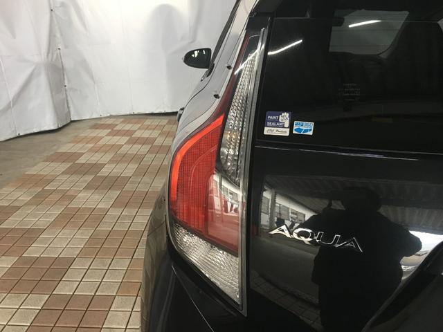 アクア G G’s 純正ナビ フルセグ HDMI バックカメラ ビルトインETC LEDヘッドライト フロントフォグ オートライト ハーフレザーシート シートヒーター スマートキー2個 純正アルミホイール クルコン(31枚目)