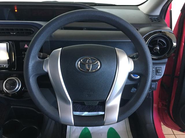 アクア Ｓ　セーフティセンス　ＢＴオーディオ　ワンセグ　ＤＶＤ再生　社外ナビ　スマートキー　プッシュスタート　ワイパーヒーター　オートライト　スペアタイヤ　電格ミラー　シートリフター　タイミングチェーン（44枚目）