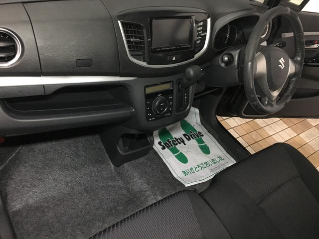 ワゴンRスティングレー X レーダーブレーキ HIDヘッド フォグ オートライト ワンセグ DVD再生 USBケーブル 社外ナビ スマートキー プッシュスタート 電格ミラー ベンチシート アームレスト シートリフター(8枚目)