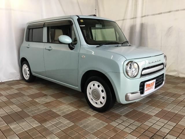 アルトラパンショコラ Ｇ　バックカメラ　純正ナビ　ワンセグ　ＢＴオーディオ　ＡＵＸ端子　ＳＤ再生　スマートキー　プッシュスタート　ＨＩＤヘッドライト　オートライト　レザーシート　エコアイドル　シートリフター　タイミングチェーン（2枚目）