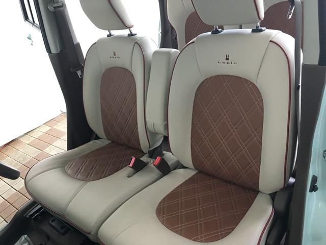 アルトラパンショコラ Ｇ　バックカメラ　純正ナビ　ワンセグ　ＢＴオーディオ　ＡＵＸ端子　ＳＤ再生　スマートキー　プッシュスタート　ＨＩＤヘッドライト　オートライト　レザーシート　エコアイドル　シートリフター　タイミングチェーン（9枚目）