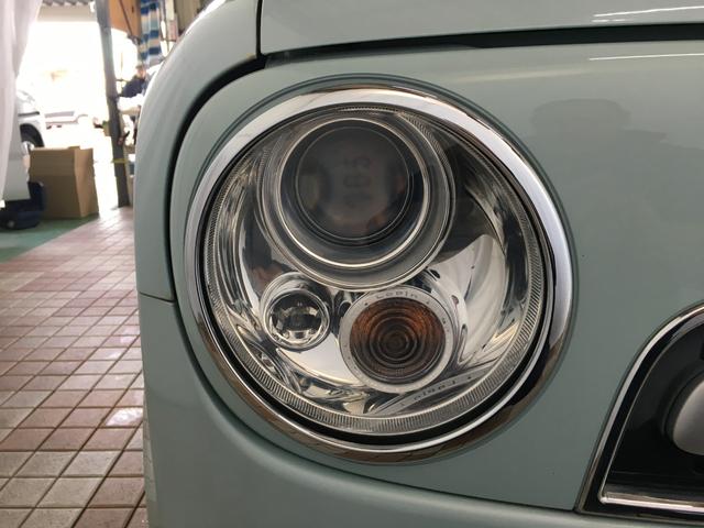 アルトラパンショコラ Ｇ　バックカメラ　純正ナビ　ワンセグ　ＢＴオーディオ　ＡＵＸ端子　ＳＤ再生　スマートキー　プッシュスタート　ＨＩＤヘッドライト　オートライト　レザーシート　エコアイドル　シートリフター　タイミングチェーン（27枚目）