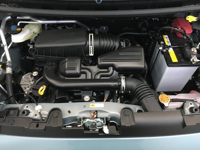 タフト Ｘ　届出済未使用車　アップグレードパック　スマートアシスト　ガラスルーフ　ＬＥＤヘッドライト　リバース連動リヤワイパー　スマートキー２個　プッシュスタート　シートリフター　電動パーキング（18枚目）