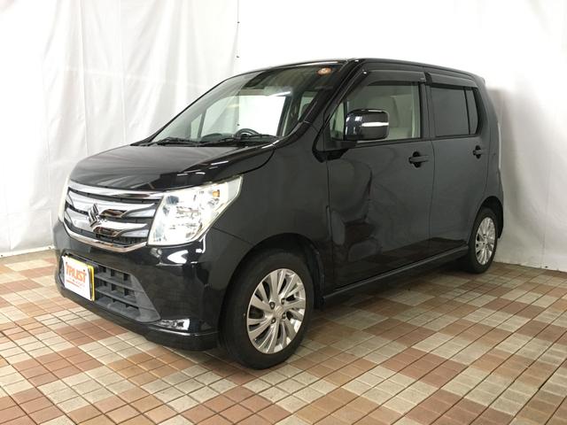 ワゴンＲ ＦＺ　レーダーブレーキサポート　ＣＤオーディオ　ＡＵＸ　ドアミラーウインカー　ＨＩＤヘッドライト　スマートキー２個　プッシュスタート　オートライト　運転席シートヒーター　アイドリングストップ　Ｓエネチャージ（4枚目）