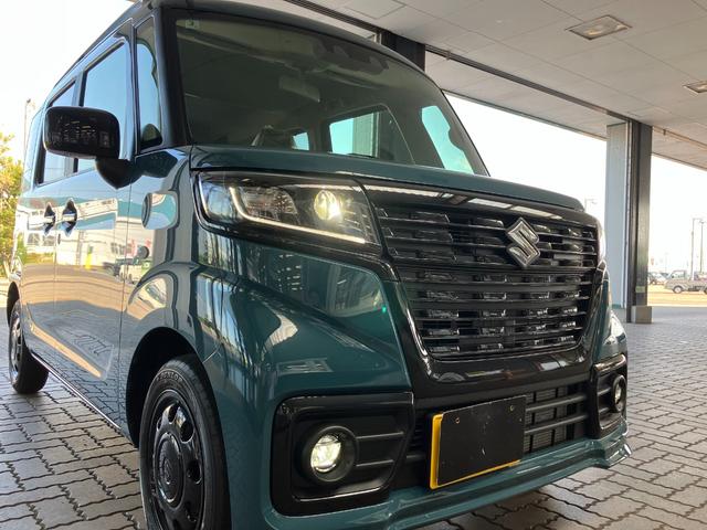 スペーシアベース ＸＦ　４ＷＤ　届出済未使用車　右側電動スライド　セーフティサポート　オートライト　オートハイビーム　ＬＥＤライト　ＬＥＤフォグ　Ｗシートヒーター　純正１４インチアルミホイール　スマートキー　ルーフレール　リア天井コンソールボックス（11枚目）