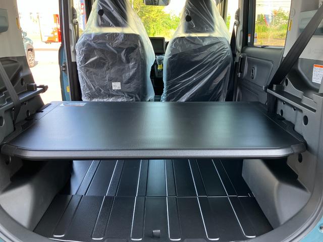 スペーシアベース ＸＦ　４ＷＤ　届出済未使用車　右側電動スライド　セーフティサポート　オートライト　オートハイビーム　ＬＥＤライト　ＬＥＤフォグ　Ｗシートヒーター　純正１４インチアルミホイール　スマートキー　ルーフレール　リア天井コンソールボックス（19枚目）