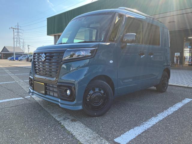 スペーシアベース ＸＦ　４ＷＤ　届出済未使用車　右側電動スライド　セーフティサポート　オートライト　オートハイビーム　ＬＥＤライト　ＬＥＤフォグ　Ｗシートヒーター　純正１４インチアルミホイール　スマートキー　ルーフレール　リア天井コンソールボックス（24枚目）