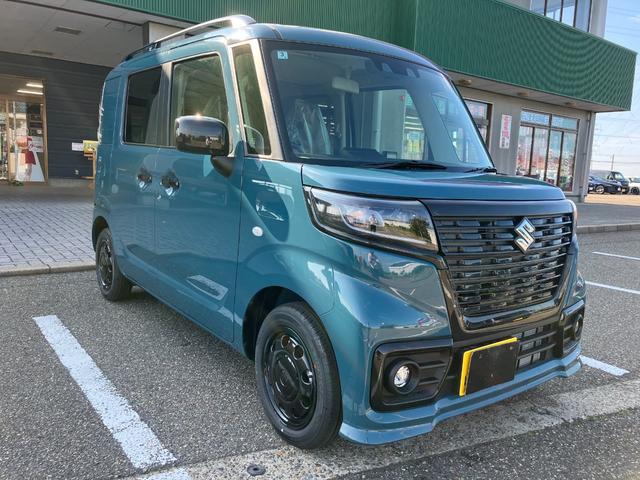 スペーシアベース ＸＦ　４ＷＤ　届出済未使用車　右側電動スライド　セーフティサポート　オートライト　オートハイビーム　ＬＥＤライト　ＬＥＤフォグ　Ｗシートヒーター　純正１４インチアルミホイール　スマートキー　ルーフレール　リア天井コンソールボックス（44枚目）