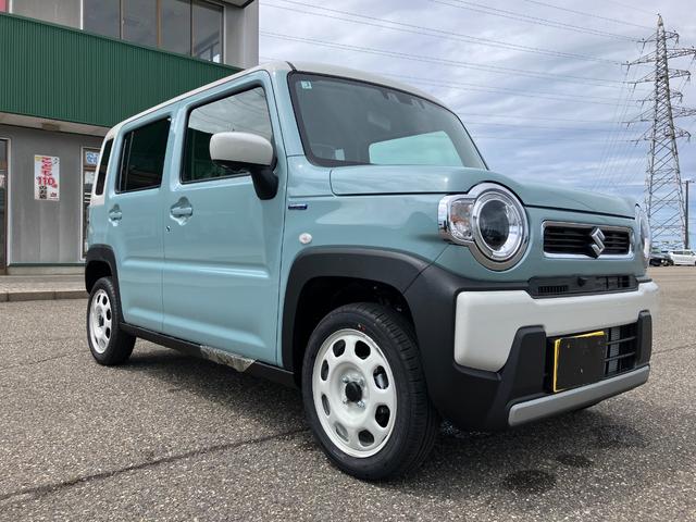 ハスラー ハイブリッドＧ　届出済み未使用車　スズキセーフティーサポート　全方位モニター付きメモリーナビ　フルセグ　ＤＶＤ　アダプティブクルーズコントロール　プッシュスタート　スマートキー　両席シートヒーター（5枚目）