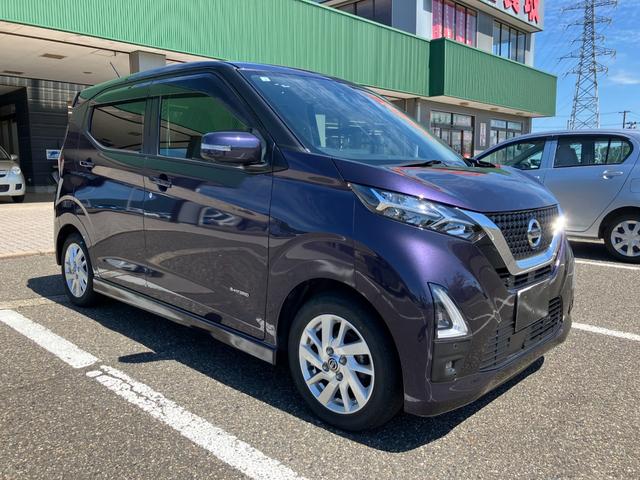 デイズ ハイウェイスター　Ｘ　衝突被害軽減装置　ＬＥＤヘッドライト　フォグランプ　オートハイビーム　プッシュスタート　スマートキー　アイドリングストップ　純正アルミホイール　タイヤ４本新品交換（3枚目）