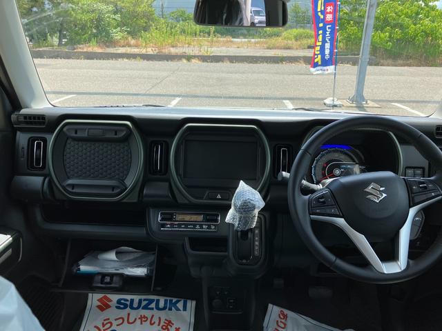 ハスラー タフワイルド　届出済未使用車　ルーフレール　アダプティブクルーズコントロール　ＬＥＤヘッドライト　フォグランプ　オートハイビーム　プッシュスタート　スマートキー　アイドリングストップ　純正アルミ　シートヒーター（17枚目）