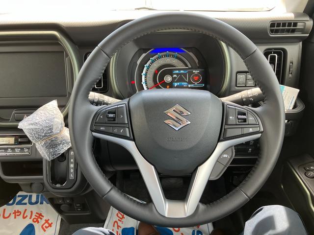 ハスラー タフワイルド　届出済未使用車　ルーフレール　アダプティブクルーズコントロール　ＬＥＤヘッドライト　フォグランプ　オートハイビーム　プッシュスタート　スマートキー　アイドリングストップ　純正アルミ　シートヒーター（33枚目）