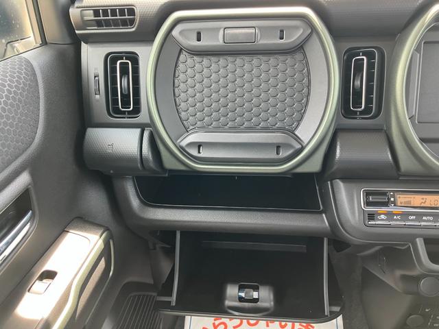 ハスラー タフワイルド　届出済未使用車　ルーフレール　アダプティブクルーズコントロール　ＬＥＤヘッドライト　フォグランプ　オートハイビーム　プッシュスタート　スマートキー　アイドリングストップ　純正アルミ　シートヒーター（43枚目）