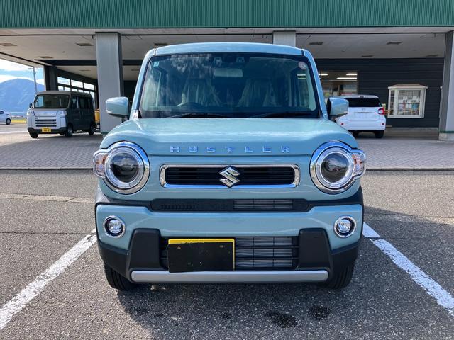 ハスラー ハイブリッドＸ　４ＷＤ　届出済未使用車　スズキセーフティーサポート　アダプティブクルーズコントロール　ＬＥＤヘッドライト　フォグランプ　オートハイビーム　プッシュスタート　スマートキー　純正アルミ　シートヒーター（2枚目）