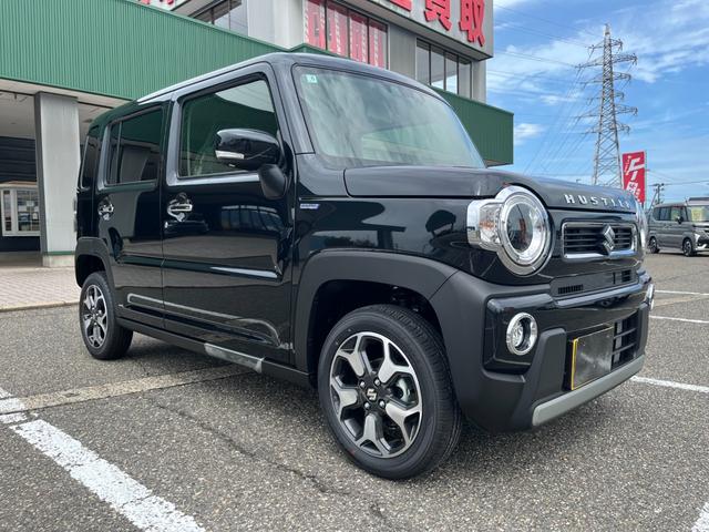 ハスラー ハイブリッドＸ　届出済未使用車　スズキセーフティーサポート　アダプティブクルーズコントロール　ＬＥＤヘッドライト　フォグランプ　オートハイビーム　プッシュスタート　スマートキー　純正アルミホイール　シートヒーター（4枚目）