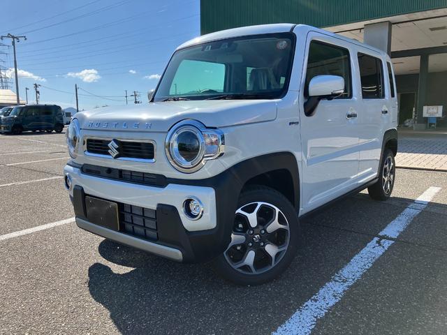 ハスラー ハイブリッドＸ　届出済未使用車　スズキセーフティーサポート　全方位モニター付きメモリーナビ　フルセグＴＶ　ＤＶＤ　ブルートゥース　アダプティブクルコン　ＬＥＤライト　フォグランプ　オートハイビーム　プッシュスタート（2枚目）