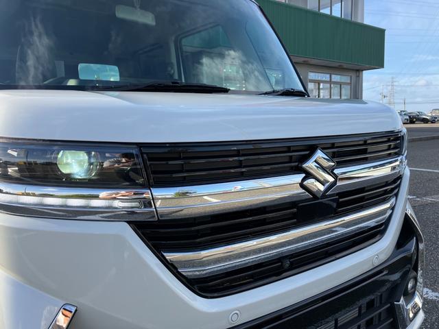 スペーシアカスタム ハイブリッドＸＳ　４ＷＤ　試乗車ＵＰ　全方位モニター付メモリーナビ　フルセグＴＶ　スズキセーフティーサポート　アダプティブクルーズコントロール　両側パワスラ　ＬＥＤライト　フォグ　シートヒーター　リヤシートオットマン（18枚目）
