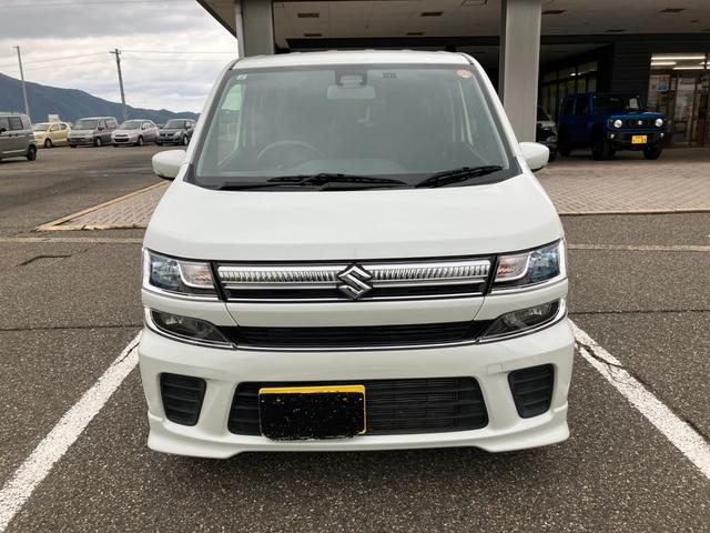 ワゴンＲ ハイブリッドＦＺ　スズキセーフティーサポート　プッシュスタート　スマートキー　ＬＥＤヘッドライト　オートライト　オートハイビーム　社外ＣＤ　アイドリングストップ　純正アルミホイール　シートヒーター（12枚目）