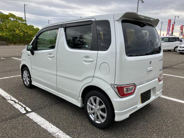 ワゴンＲ ハイブリッドＦＺ　スズキセーフティーサポート　プッシュスタート　スマートキー　ＬＥＤヘッドライト　オートライト　オートハイビーム　社外ＣＤ　アイドリングストップ　純正アルミホイール　シートヒーター（17枚目）