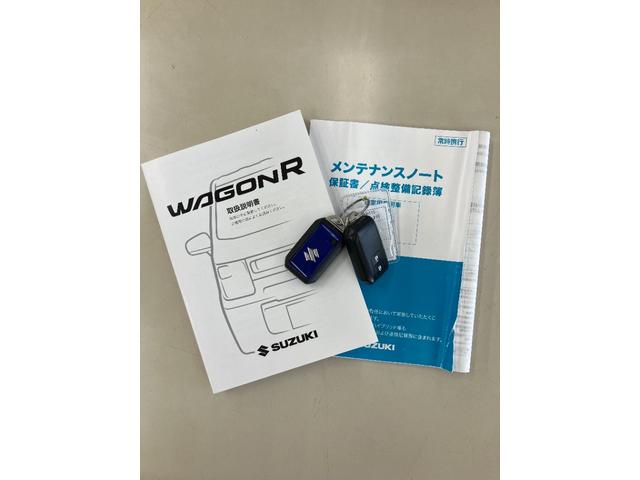 ワゴンＲ ハイブリッドＦＺ　スズキセーフティーサポート　プッシュスタート　スマートキー　ＬＥＤヘッドライト　オートライト　オートハイビーム　社外ＣＤ　アイドリングストップ　純正アルミホイール　シートヒーター（49枚目）