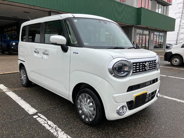 ワゴンＲスマイル ハイブリッドＸ　４ＷＤ　試乗車ＵＰ　スズキセーフティーサポート　両側パワースライドドア　ＬＥＤヘッドライト　フォグランプ　オートハイビーム　プッシュスタート　スマートキー　純正アルミホイール　シートヒーター（13枚目）