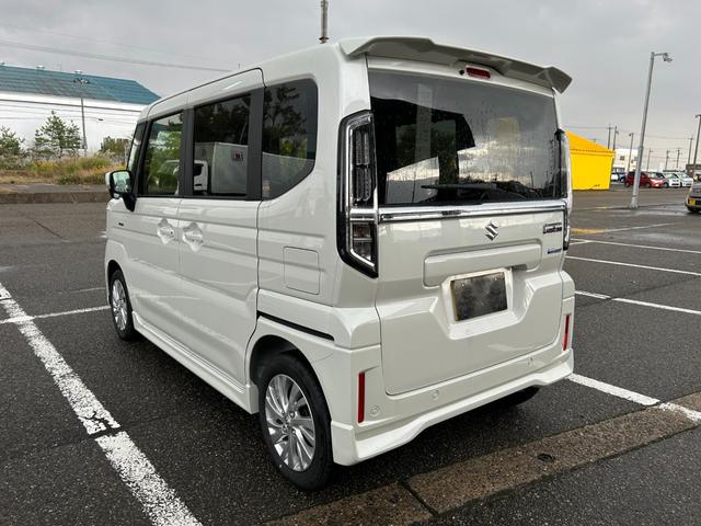 スペーシアカスタム ハイブリッドＧＳ　４ＷＤ　届出済未使用車　スズキセーフティーサポート　アダプティブクルーズコントロール　左側パワースライドドア　ＬＥＤライト　フォグランプ　オートハイビーム　プッシュスタート　シートヒーター（20枚目）